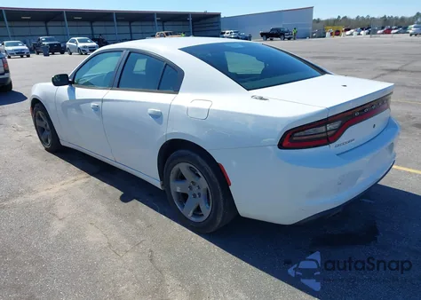 2015 Dodge Charger Police z USA, uszkodzony, nr VIN 2C3CDXAT4FH925182